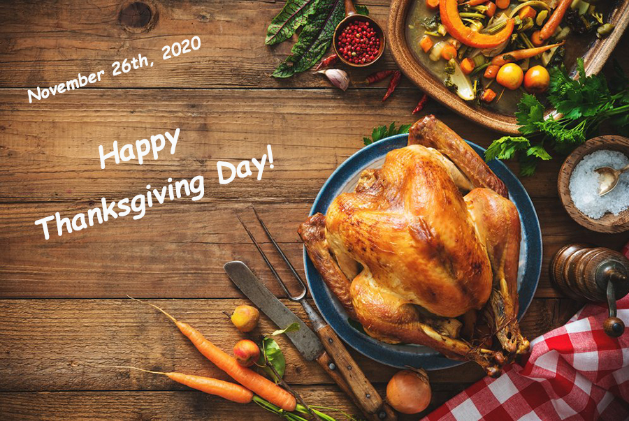 Feliz d&iacute;a de acci&oacute;n de gracias