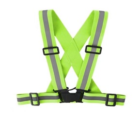 Chalecos reflectantes con cinturón de seguridad