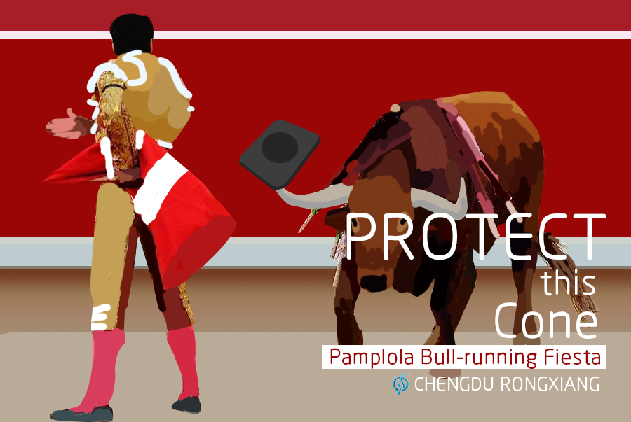 pamplola bull-running fiesta