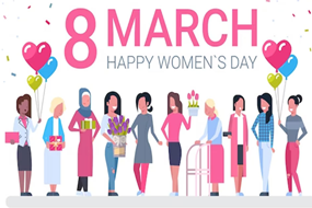 feliz dia de la mujer